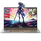 ACEMAGIC Gaming Notebook AMD Ryzen 7 5700U(Battere i7-1265U),Tastiera Retroilluminata PC Portatile,RAM 16GB NVME SSD 512GB,16,1" Full HD 1920x1080 Color(grigio)