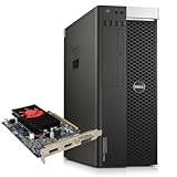 DELL Precision T5810 Tower Workstation | Intel Xeon E5-1620 V3 | ATI Radeon R7 450 4GB HDMI | Windows 11 Pro Microsoft Office 2021 HDMI (Ricondizionato)