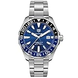 TAG Heuer orologio Aquaracer GMT 43mm Calibre 7 blu automatico acciaio WAY201T.BA0927 - Default Title