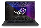 ASUS ROG Zephyrus G16 GU603ZI#B0BSLJZQM9, Notebook 16" Anti-Glare, 240Hz, Intel Core 12ma gen i7-12700H, RAM 16GB, 1TB SSD PCIE, grafica NVIDIA GeForce RTX 4070 8GB GDDR6, Windows 11 Home, Grigio