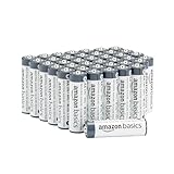 Amazon Basics Batterie industriali alcaline AA, confezione da 40