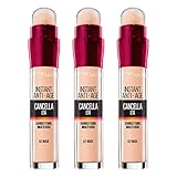 3x Maybelline New York Il Cancella Età Correttore Liquido Multiuso Colore 02 Nude - 3 Correttori