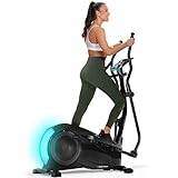 Sportstech CX700 Ellittica da Casa Trainer, Professionale Bike per la Palestra di Casa, Intelligente Cyclette Ellittica con Freno Magnetico e Sistema LED, 12 Programmi + Modalità HRC e Watt