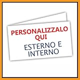 Mr Pubblicità 100 Bigliettini Bomboniera - PERSONALIZZALO QUI - Fronte e Retro - Aggiungi la tua immagine e frase - fazzoletti confetti Matrimonio, Battesimo, Laurea, Nascita, Comunione, Compleanno