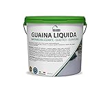 GUAINA LIQUIDA IMPEARMEABILIZZANTE -ULTRA ELASTICA-ALTA QUALITA-NEVERING (1KG, GRIGIO)