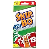 Mattel Games- Skipbo, Gioco di Carte per Tutta la Famiglia, a Partire da 7 + Anni, 52370