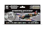 Vallejo RAF & FAA Special Battaglia d Inghilterra WWII - Kit per Colorare, 8 x 17 ml, Multicolore