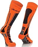 Acerbis 248705357 116 Calza Mx Pro S M, Nero/Arancio, S/M