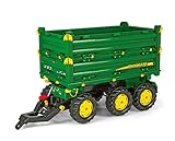 Rolly Toys Veicolo a Pedali Multitrailer John Deere, 125043