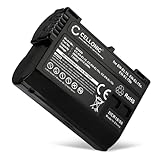 CELLONIC Batteria EN-EL15b EN-EL15a Compatibile con Nikon D850, D750, D7500, 1 V1, D810, D800, D7100, D7000, Z 6II, D610, D600, 7.0V 2000mAh