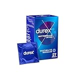 Durex Settebello Jeans, Preservativi Classici, Vestibilità Regular, 27 Profilattici