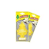 Arbre Magique Duo Pack Vaniglia – Profumatore per Auto – 7 Settiane di Naturale Freschezza - Durata Costante – Fragranza Dolce con Note Calde di Vaniglia Caramellata