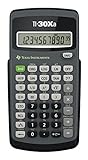 Texas Instruments TI-30Xa, Calcolatrice scolastica, Nero/Grigio