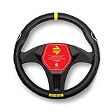 MOMO SUPERGRIP COPRIVOLANTE UNIVERSALE NERO E GIALLO