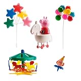 Dekora - Set di Decorazione per Torte di Peppa Pig al Circo in PVC