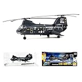 BOLYUM US Navy 1/72CH-46D Sea Knight Helicopter HC-3 CH-46E Sea Knight Helicopter HMM-163 Modello di Elicottero da Trasporto,Ch46f