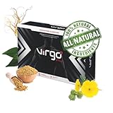 VirgoStill Integratore Sessuale per Uomo - Azione Istantanea e Prolungata per Aumentare Vigore, Prestazioni e Resistenza - 1200mg a Base di Taurina e Vitamine - 30 Pillole