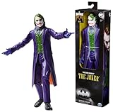 dc comics, Action Figure Joker in Versione 85° Anniversario, Il Cavaliere Oscuro, Personaggio Batman 30 cm con 11 Punti di Articolazione, Giochi per Bambini e Bambine, 3+ Anni