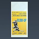 Poster Locandina Cinema Blow Up - Antonioni - 33X70 CM