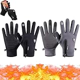 Lipski Thermal Cycling Running Driving Gloves, 2023 New Thermal Cycling Running Driving Gloves - Touch Screen, Anti-Slip for Outdoor Activities (C,M)