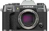 Fujifilm X-T50 Fotocamera Digitale Mirrorless 40MP, Sensore X-Trans CMOS 5 HR, Stabilizzatore IBIS, Filmati 6.2K 30p, Mirino EVF, Schermo LCD 3" tiltabile, Antracite