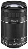 Canon EF-S 55-250mm f/4-5.6 IS II Teleobiettivo con Zoom, colore: Nero