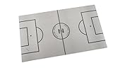 CAMPOGIOCO CALCIOBALILLA FAS SOTTOVETRO CARTONCINO GRIGIO BILIARDINO 114,5x67,5