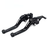 Per Z750 2007 2008 2009 2010 2011 2012 CNC regolabile corto freno frizione leva moto accessori (nero)