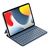 HOU Tastiera iPad 10 Generazione,Cover iPad 10 Generazione con Tastiera,Scorciatoia,Ultra Magro,Disposizione italiana,Carica magnetica,Connessione Bluetooth Custodia con tastiera per iPad 10,Blu