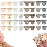 Magnetic Buttons, Magnetic Snaps for Purses and Totes, Magnetic Purse Closure, for Bags Clothes Handbags Leather DIY Craft