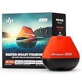 Deeper START Smart Fish Finder – Ecoscandaglio da Pesca Portatile, Ideale per Pesca Sportiva da Scogli, Riva o Spiaggia, Cerca Pesci da Lancio, Trova Pesci,Con App GRATUITA compatibile con Smartphone