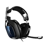 ASTRO Gaming A40 TR Cuffie Gaming Cablate, ASTRO Audio V2, Dolby ATMOS, Jack Audio 3,5 mm, Microfono Intercambiabile, per PS5, PS4, Xbox, PC, Mac, Mobile, Nero/Blu