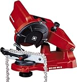 Einhell GC-CS 85 E Affilacatene Elettrico Disco Abrasivo 108x23x3,2 mm, Rosso