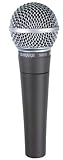 Shure SM58 Vocal Cardioid Dynamic Microphone (Black) (SM58-LC) by