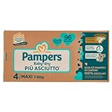 Pampers Baby-dry Maxi 96 pezzi, taglia 4 Maxi 7-18 kg