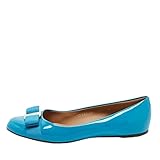 FERRAGAMO Ballerine Blu Azzurro