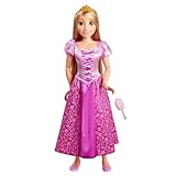 Disney Princess Bambola Playdate 80cm Rapunzel, con fantastici capelli lunghi adatta come regalo