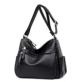 LegendBee, Borsa a spalla donna Nero Black-1 m