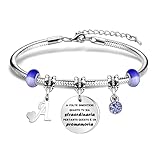 SAMORION A Volte Dimentichi Di Essere Fantastico Braccialetti Regalo Ispiratore Nome Lettera Iniziale Braccialetti Per La Laurea Di Compleanno Della Ragazza Delle Donne braccialetti Anniversario (A)