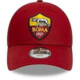 AS Roma Cotton 9FORTY Kids - Crest Red