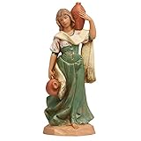 Fontanini Statuine Presepe: Pastorella con anfore 12 cm 119