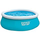 Intex 28101NP – Piscina Fuori Terra Easy Set Rotonda, 880 L, PVC, Azzurro, 183x51 cm