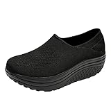 Scarpe Senza Lacci Donna Sneakers Estive Casual Comode Ortopediche Mesh Passeggio Air Cuscino Ginnastica Sportive Leggero Fitness Outdoor Dimagranti Basculanti Barca Basse per Artrite Camminata