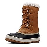 Sorel 1964 Pac Nylon WP, Stivali da Neve Impermeabili, Uomo, Camel Brown/Black 2023/2024, 43 EU