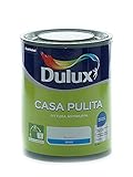 Dulux Casa Pulita Pittura per Interni Antimuffa Rimuove e Protegge Da Muffe e Funghi, 1 Litro, Bianco