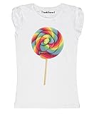 New T-Shirt Donna Fiammata Chupa Multicolor Idea Regalo