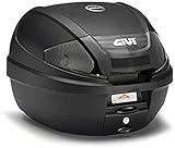 Givi E300NT2 Bauletto in rilievo nero con riflettori affumicato