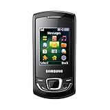 Samsung E2550, Telefono cellulare, GSM/EDGE/Dual-Band, Bluetooth, colore: Nero [Importato da Francia]