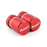 Per BMW F800R F800 F 800 R 2009 2010-2016 2017 2018 Moto Accessori CNC Veicolo Valvola Della Gomma Della Rotella Stelo Caps Coperture Tappo Serbatoio Fluido (Colore : Rosso)