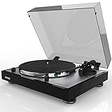 Thorens TD 402 DD Giradischi Nero Lucido